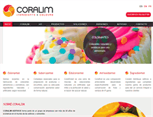 Tablet Screenshot of coralim.com
